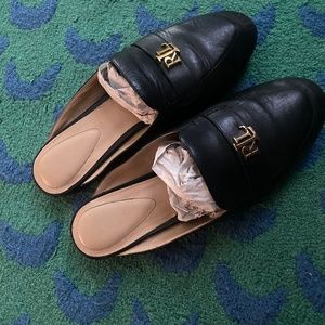 Leather Mules Ralph Lauren